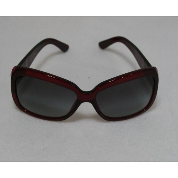 Burberry Womens B 4074 3165/11 Shield Red Square Sunglasses Made in Italy - Picture 1 of 5